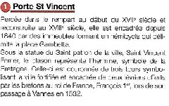 Z2303-17 Vannes 27 Histoire Porte Saint Vincent